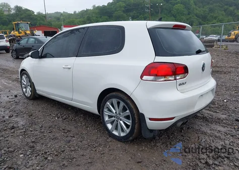 2012 Volkswagen Golf Tdi 2-Door from USA, damaged, VIN WVWMM7AJ3CW160557
